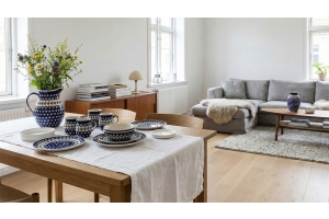 Jak wkomponować ceramikę bolesławiec w skandynawski wystrój wnętrza?