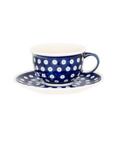 Tasse mit Untertasse Krokusse (V0,2L)