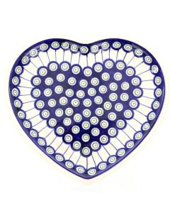 Talerz serce (27,4x25CM)