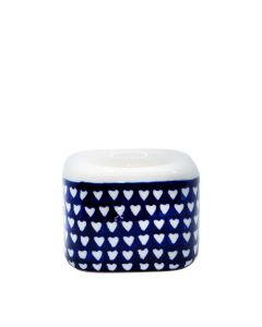 Niedrige rechteckige Kerzenständer