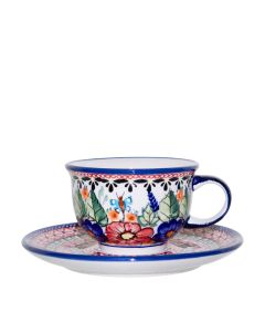 Cup with saucer Crocus (V0,2L)