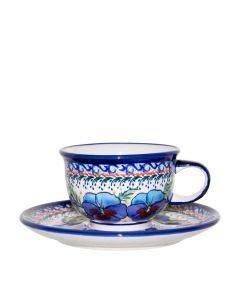 Cup with saucer Crocus (V0,2L)