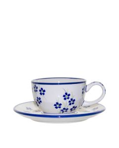 Cup with saucer Lotus Flower (V0,2L)