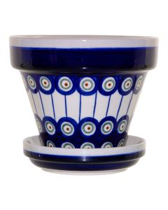 Blumentopf mit Untersetzer kleine