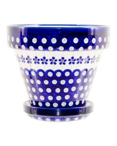 Doniczka z podstawką średnia