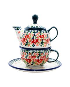 Tea for One - zestaw czajniczek i filiżanka (V0,3L)