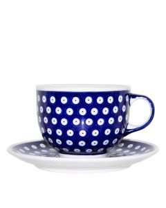  Tasse mit Untertasse Jumbo (V0,5L)