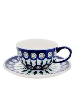  Tasse mit Untertasse Lotus Blume (V0,2L)