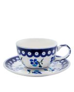  Tasse mit Untertasse Lotus Blume (V0,2L)