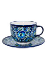  Tasse mit Untertasse Jumbo (V0,5L)