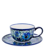 Tasse mit Untertasse Lotus Blume (V0,2L)