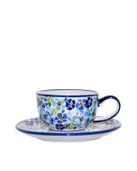 Cup with saucer Lotus Flower (V0,2L)