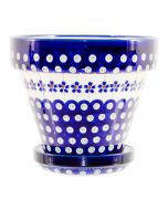 Doniczka z podstawką średnia